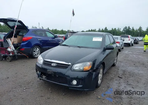 2007 Kia Spectra5 Sx from USA, damaged, VIN KNAFE161275003459